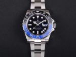 V9 Factory 904L Rolex GMT-Master II Black Dial Oyster Steel 40 MM 3186 Automatic Watch